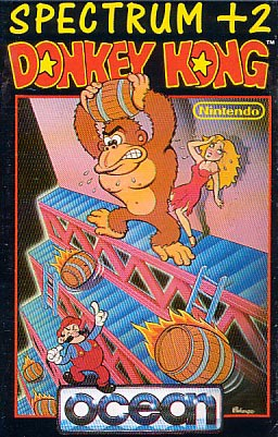 Donkey Kong box art for ZX Spectrum